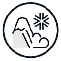 icon for snow slide