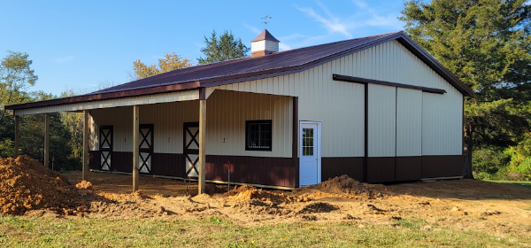horse pole barn